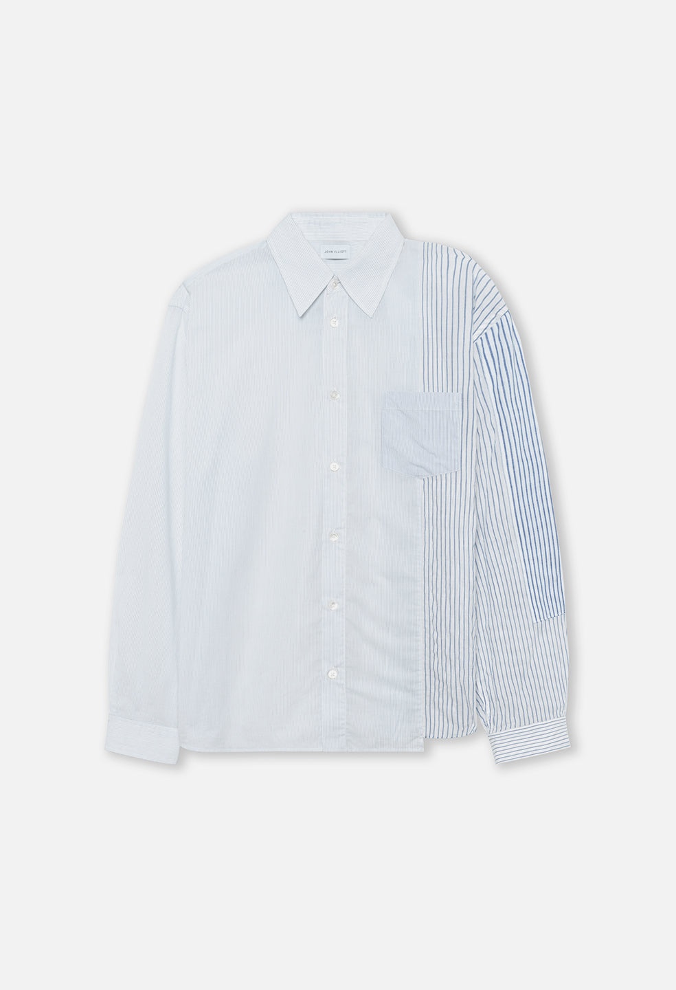 PANELED BUTTON UP - 1