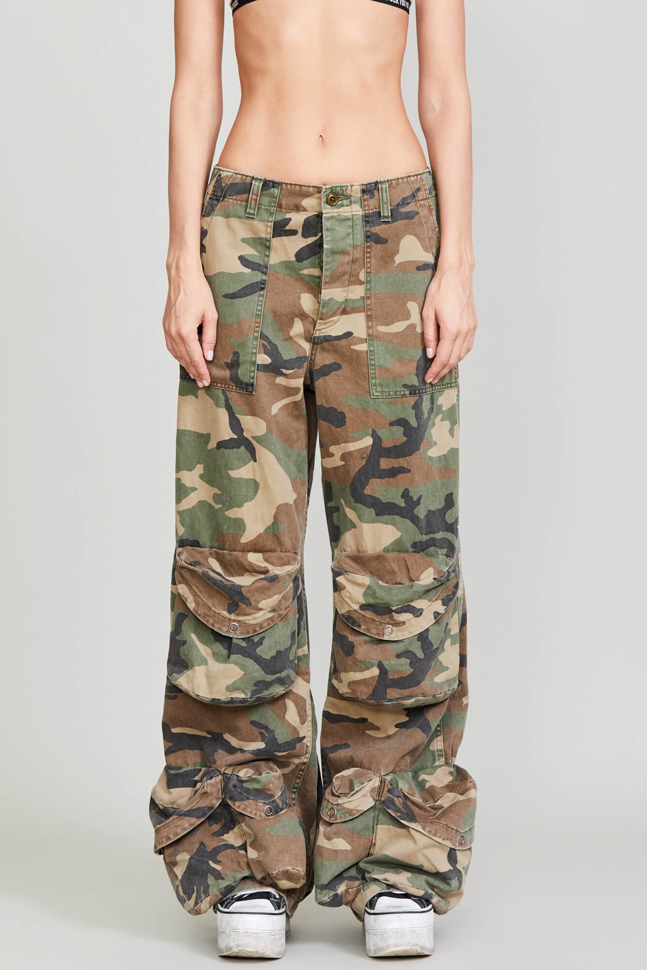 MULTI-POCKET UTILITY PANT - CAMO - 5