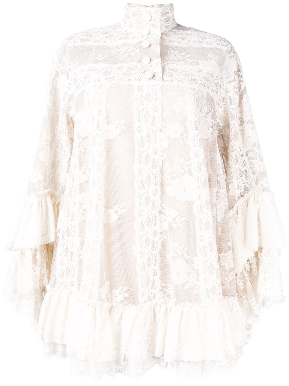 lace shift dress - 1