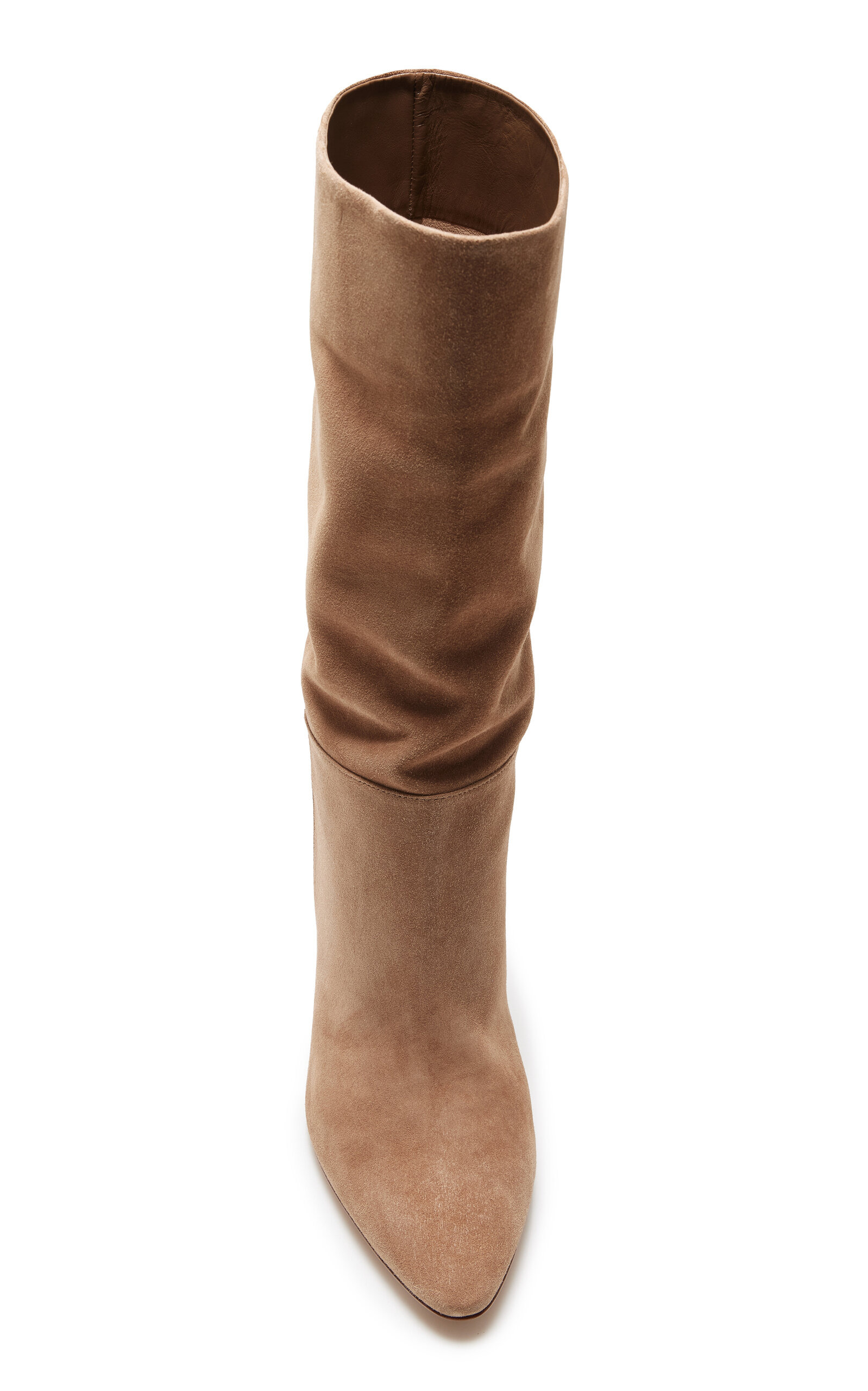 Slouchy Suede Boots tan - 3