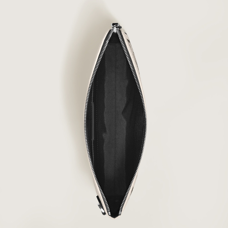 POUCH IN EMBROIDERED CANVAS 7