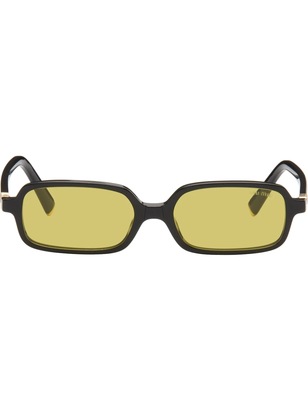 Black 'Miu Regard' Sunglasses - 1