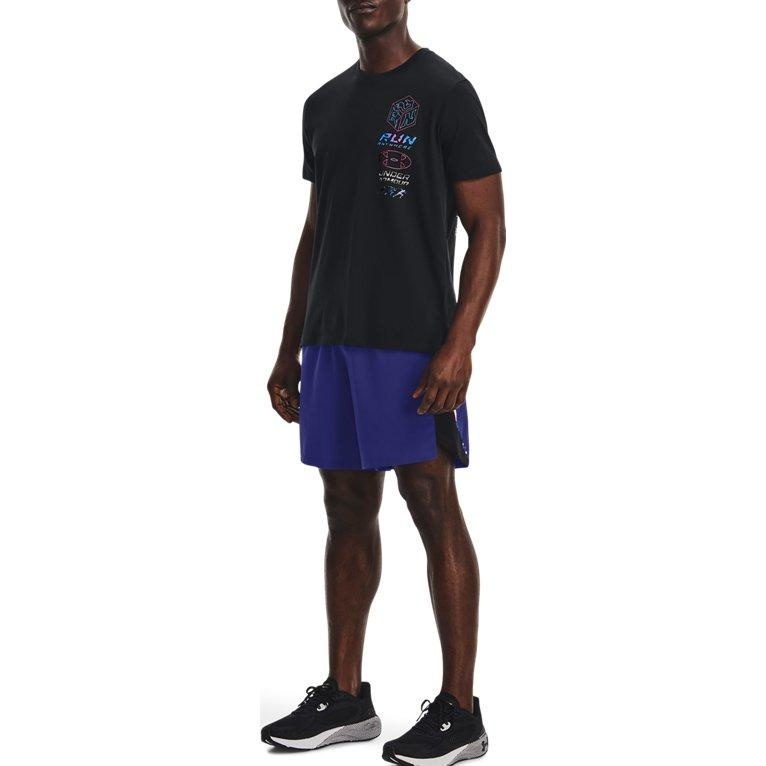 Under Armour Run Anywhere T-Shirt 'Black Multi' 1374424-001 - 3