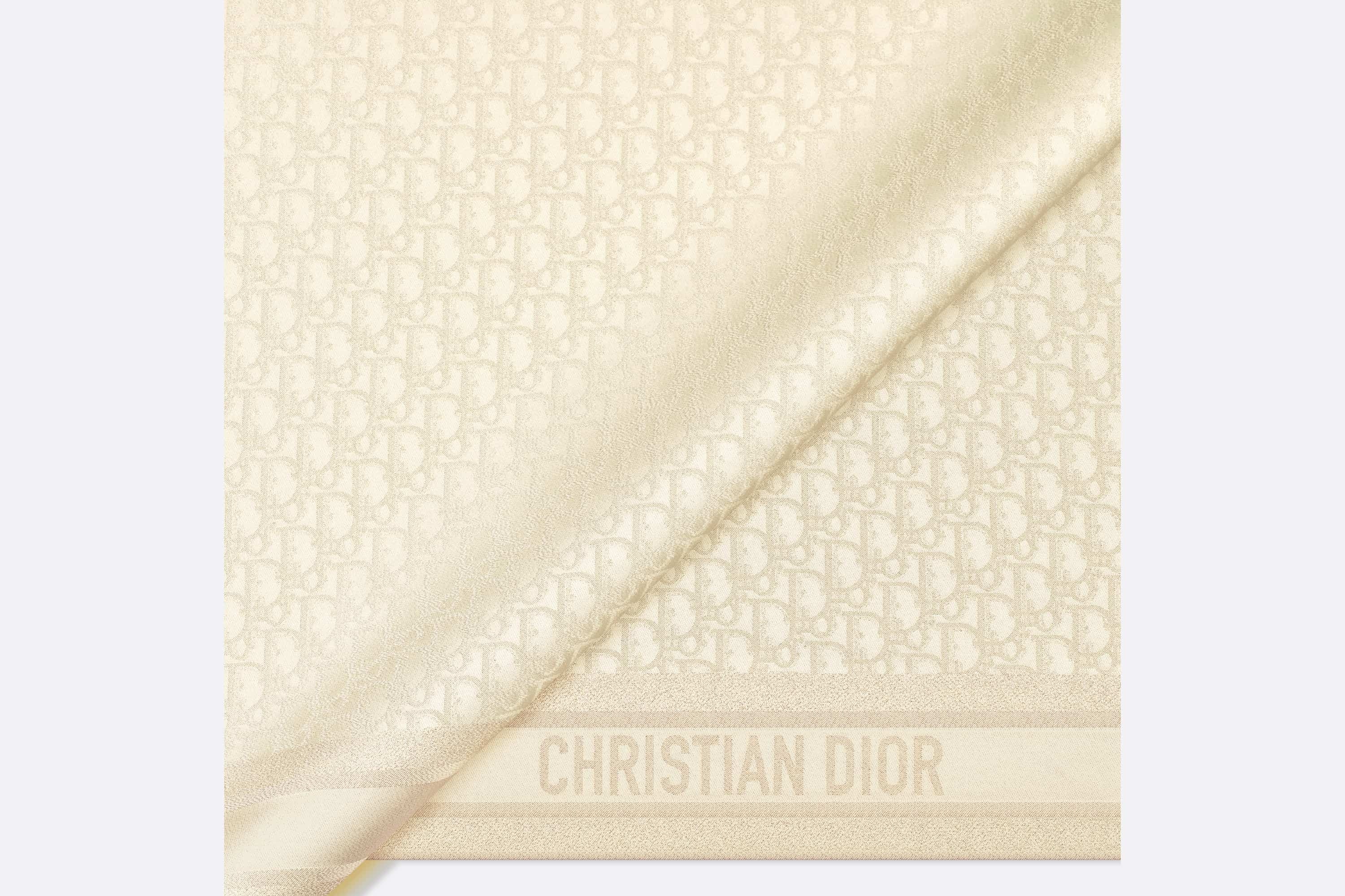 Dior Oblique 90 Square Scarf - 4