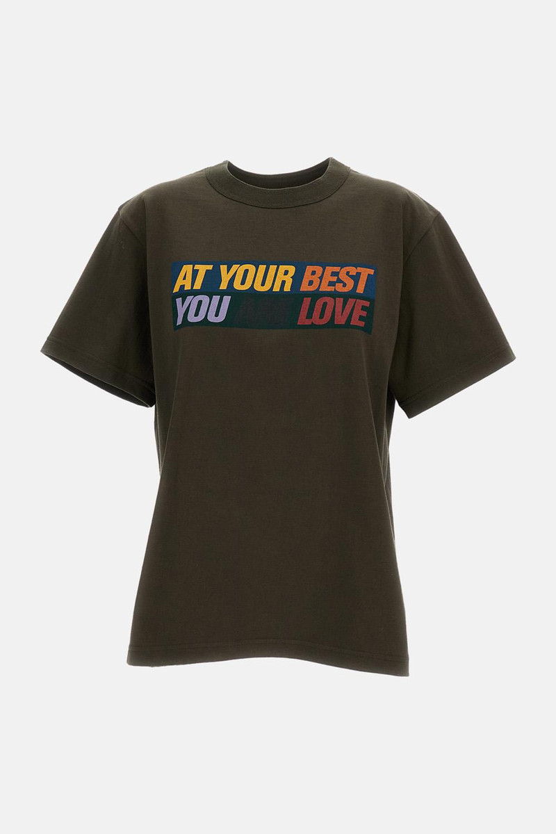 Short-sleeved shirt with print 1