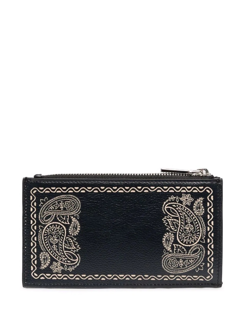 paisley zipped wallet - 2