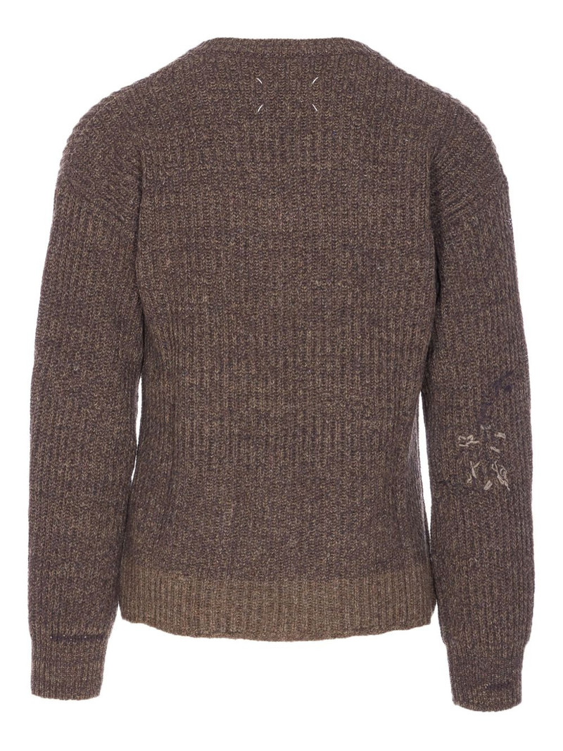 Maison Margiela four stitch-logo sweater outlook