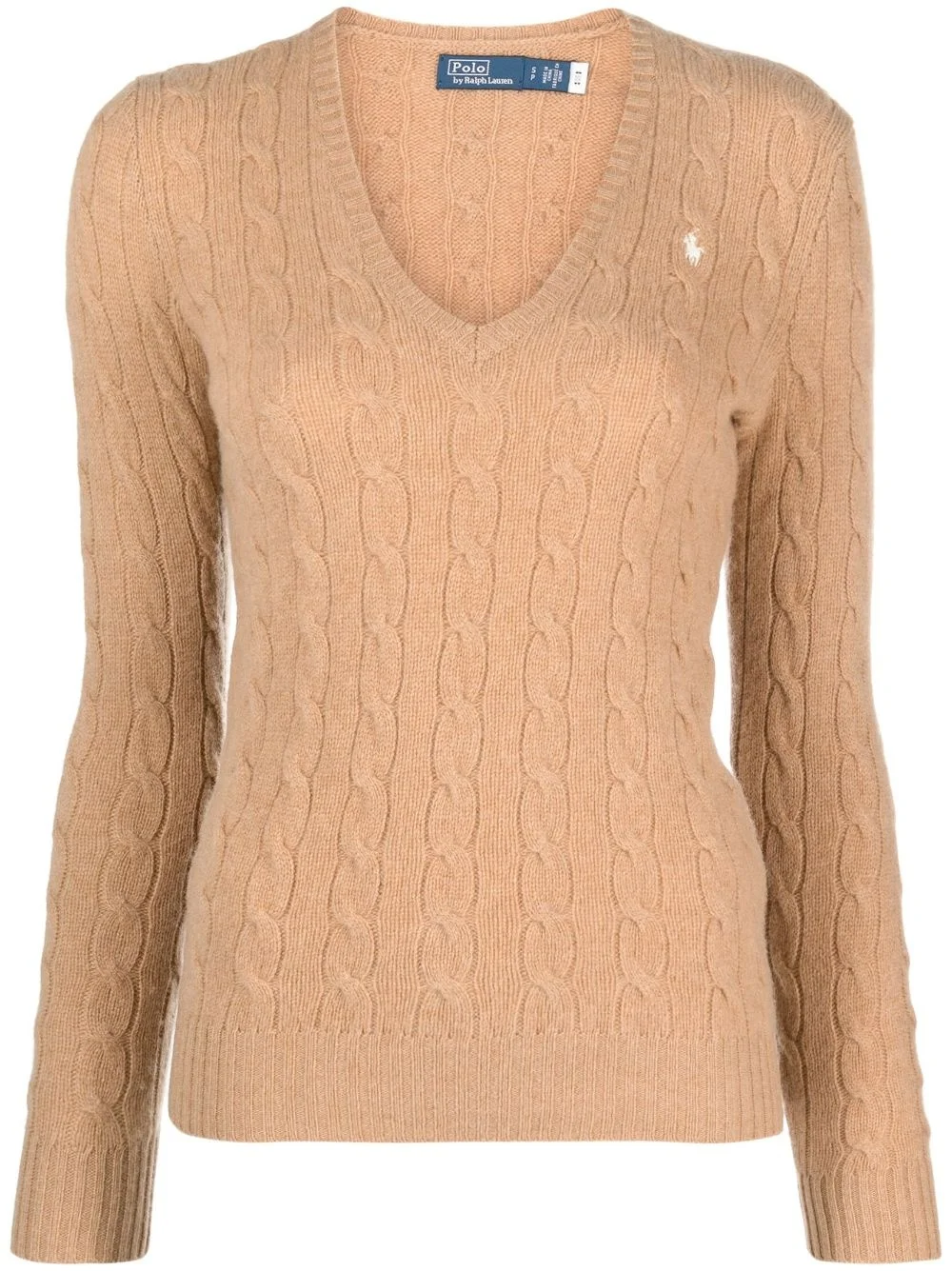 Polo Pony cable-knit jumper - 1