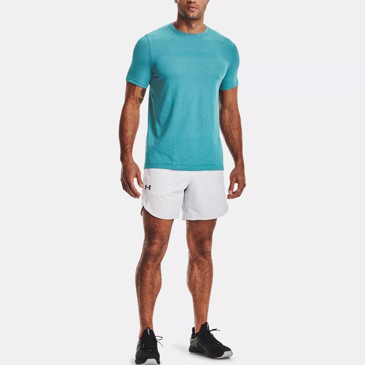 Under Armour Rush Seamless T-shirt 'Aqua' 1361132-476 - 3