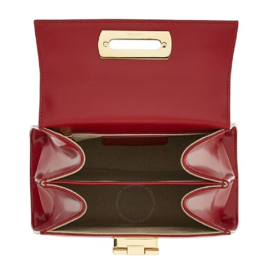 Ferragamo Small Iconic Top Handle Bag - Red - 4