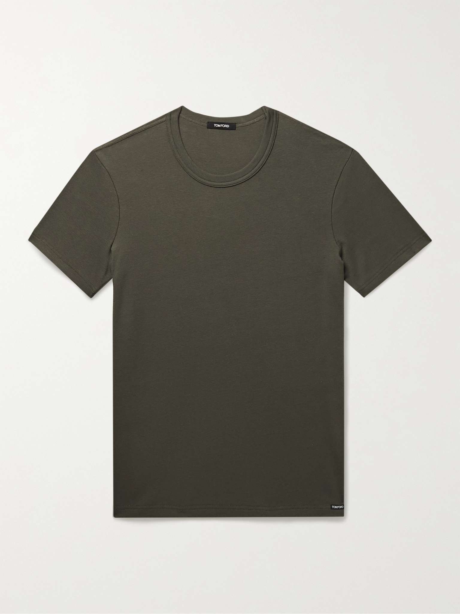 Stretch Cotton-Jersey T-Shirt - 1