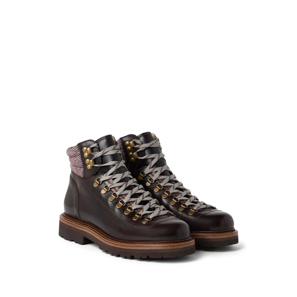 Brunello Cucinelli Brown Trainers Men - 4