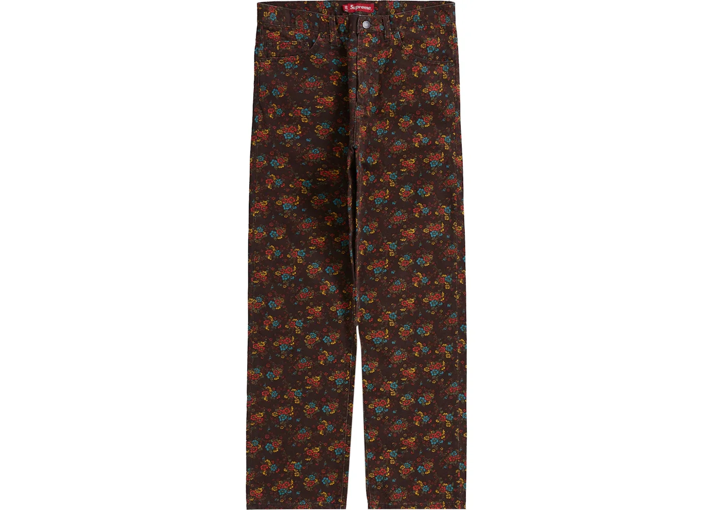 Supreme Regular Jean (SS22) Flowers - 1