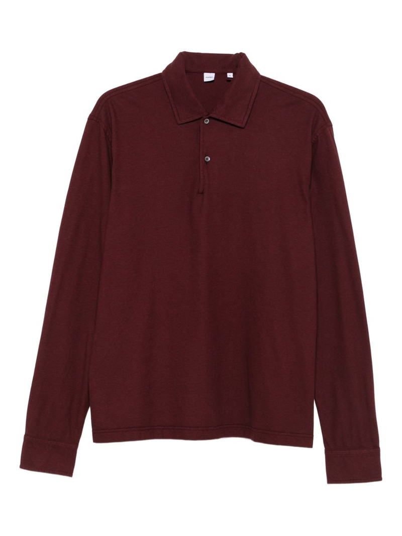 long-sleeve polo shirt 1