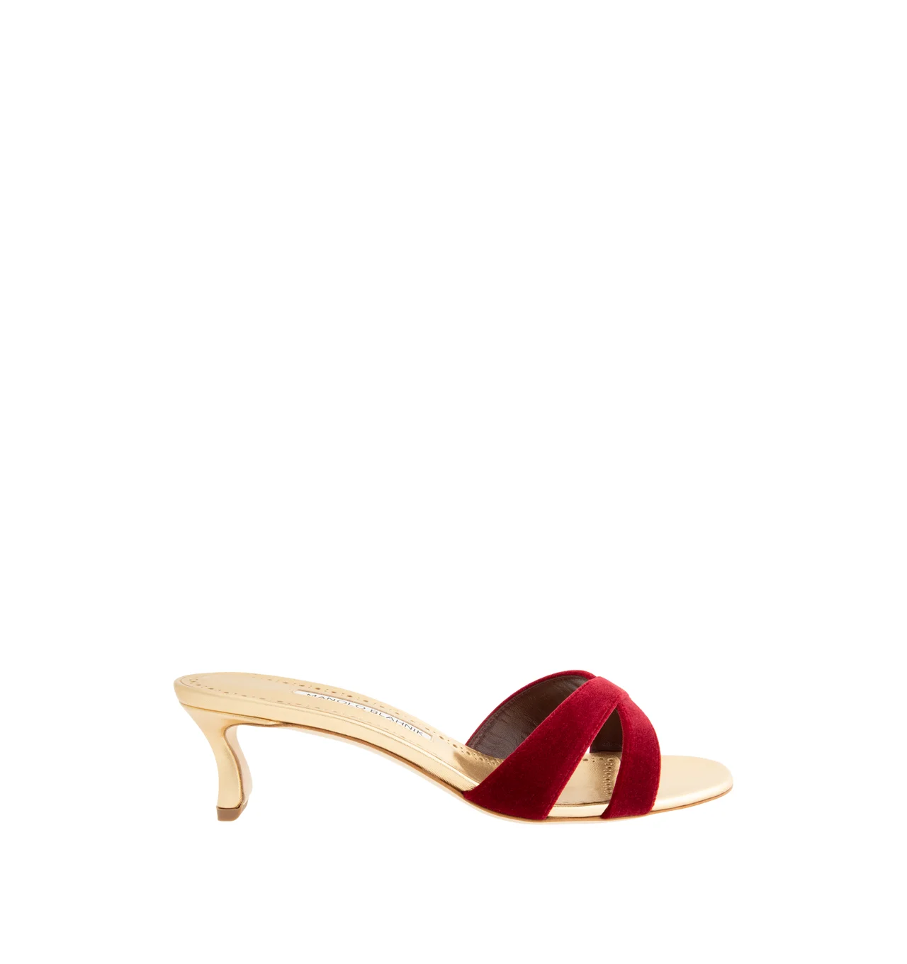 CALLYDRAMU KITTEN HEELED SANDAL - 1