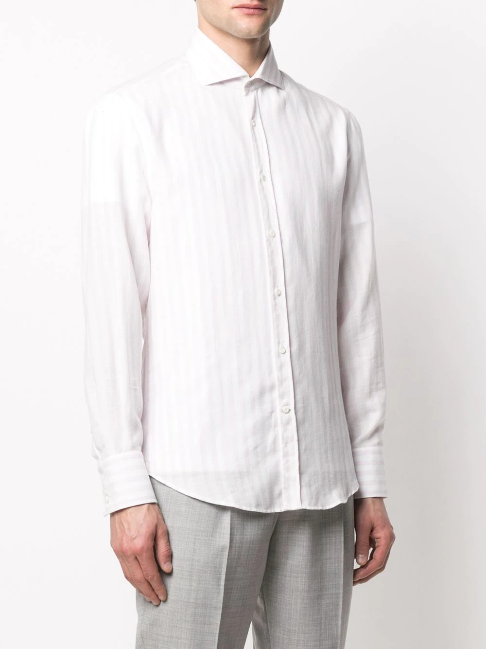 striped cotton shirt - 3