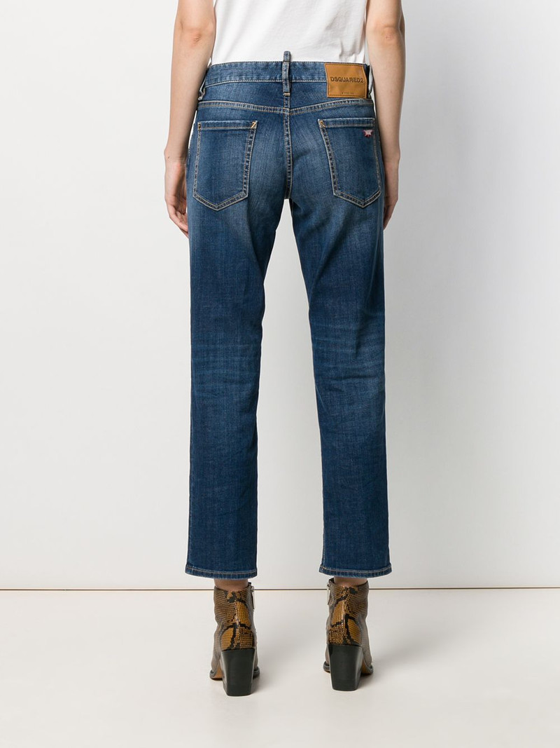 washed cropped jeans 4