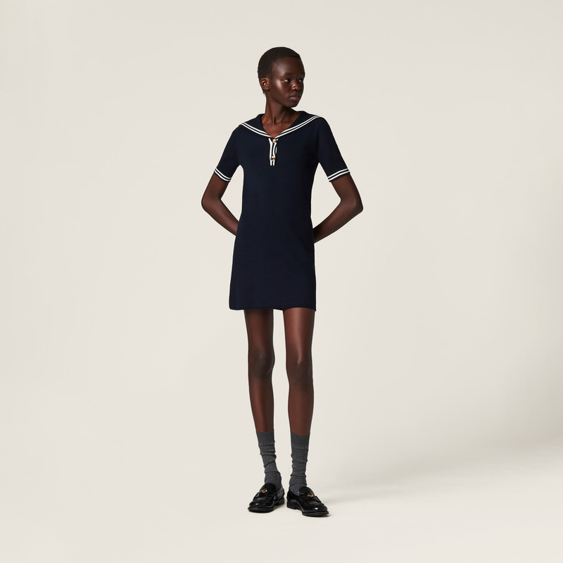 Miu Miu Cotton mini-dress outlook