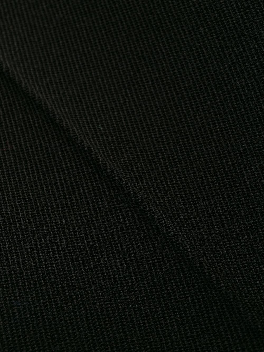 crepe wide-leg trousers - 6
