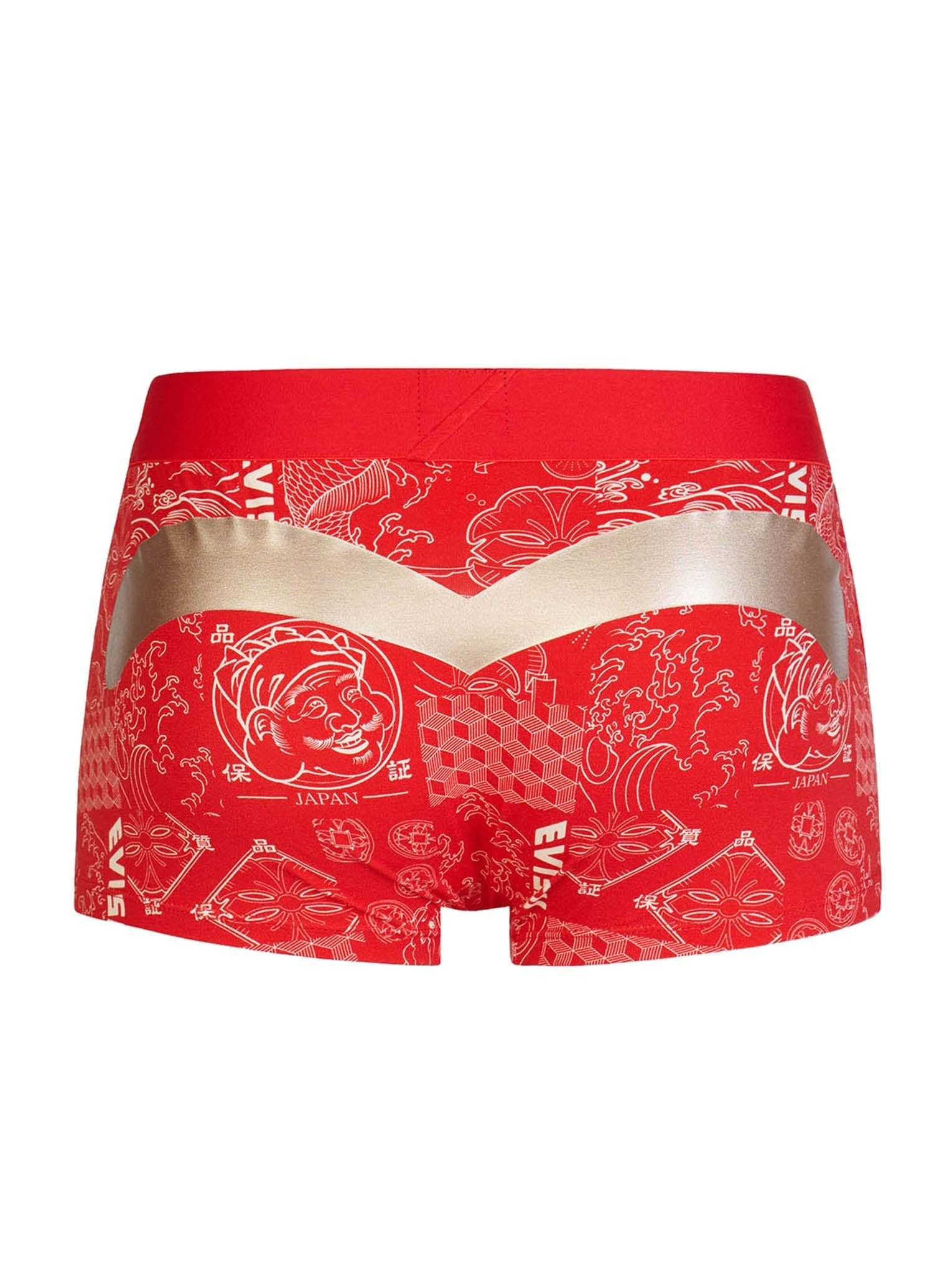 ALLOVER JAPANESE PATTERN PRINT TRUNKS - 7