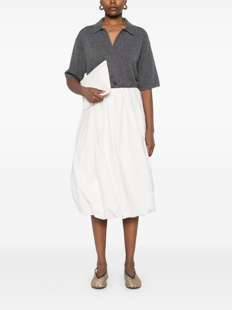 Brunello Cucinelli pleated midi skirt outlook