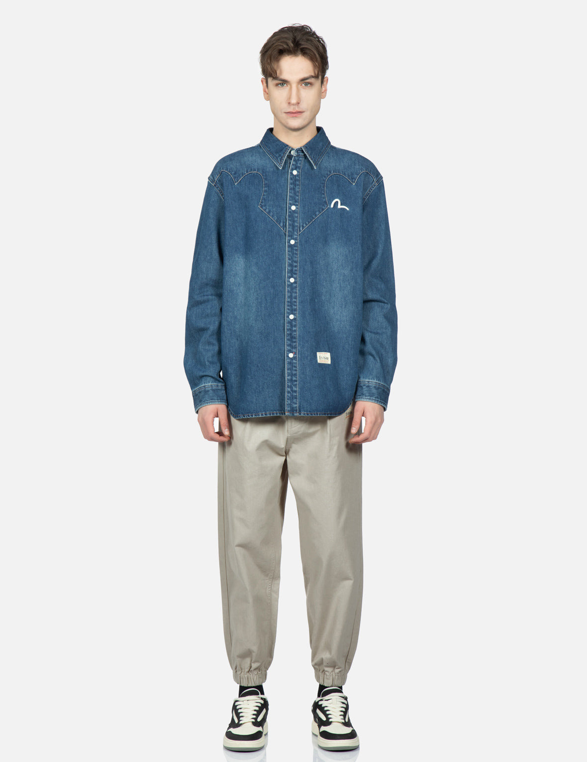 NOMADIC PATTERN LOGO PRINT JOGGERS - 6