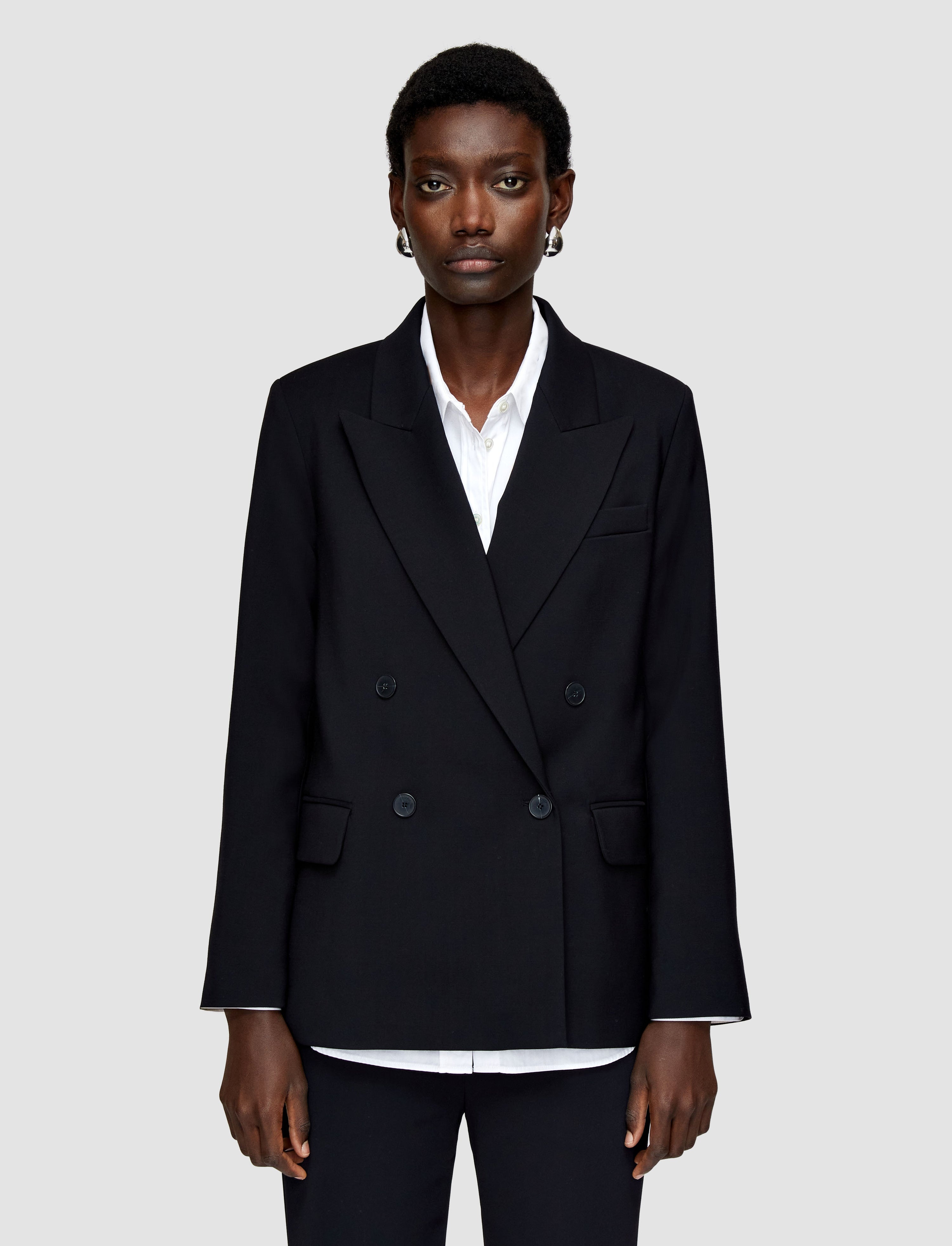 Tailoring Wool Stretch Jaden Jacket - 3
