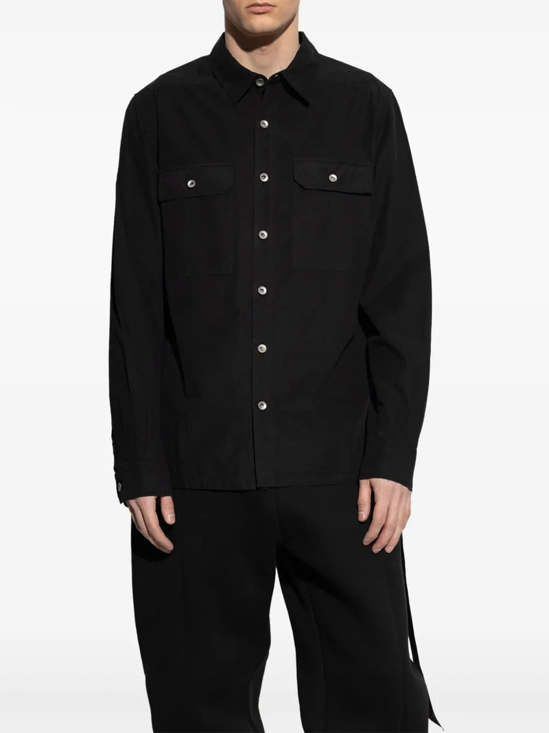 Rick Owens DRKSHDW OUTERSHIRT - BLACK outlook
