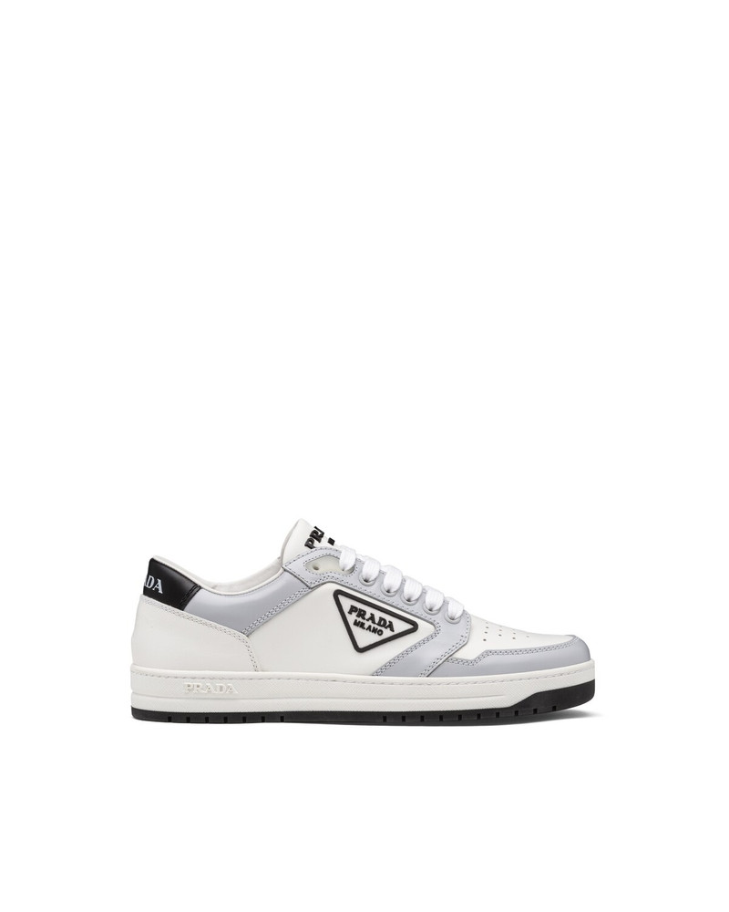 District perforated leather sneakers - 1