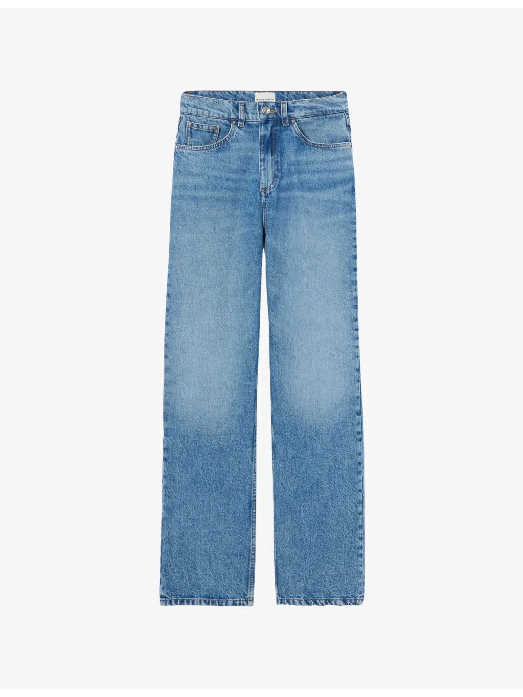 Straight-Leg Denim Jeans - 1