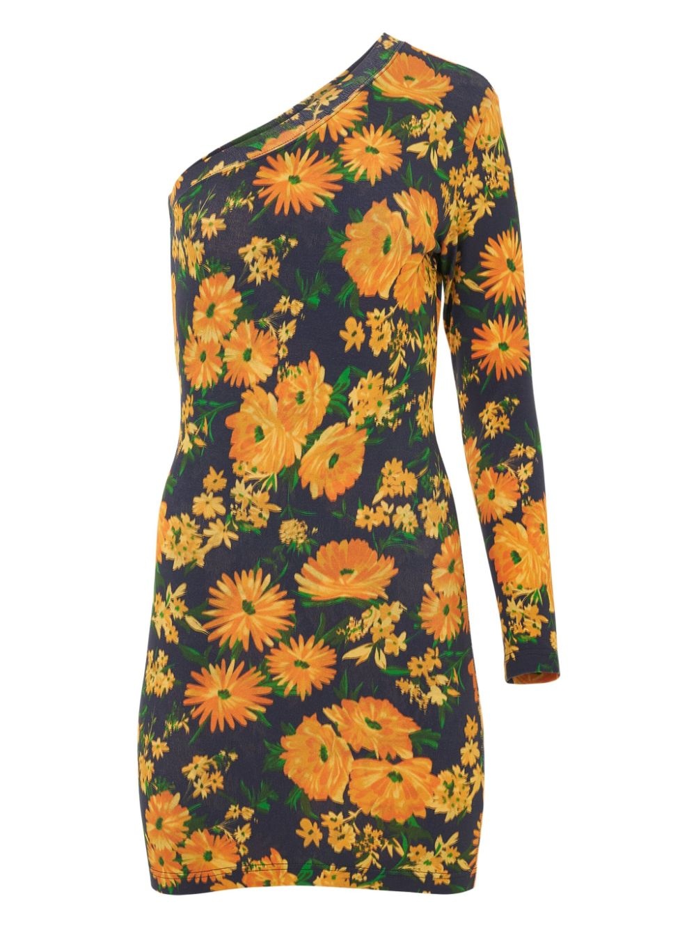 floral-print dress - 2