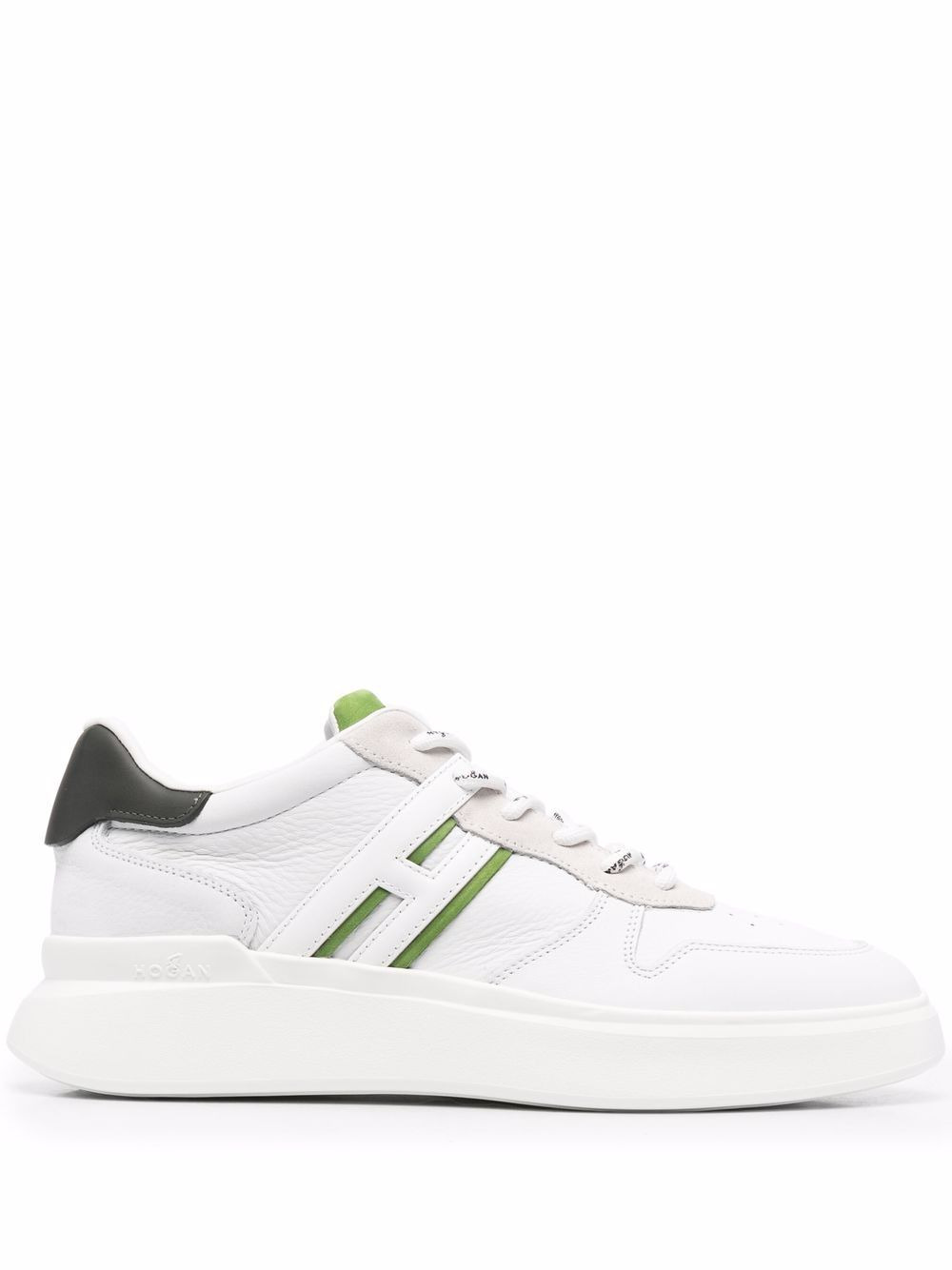 H580 panelled low-top sneakers - 1