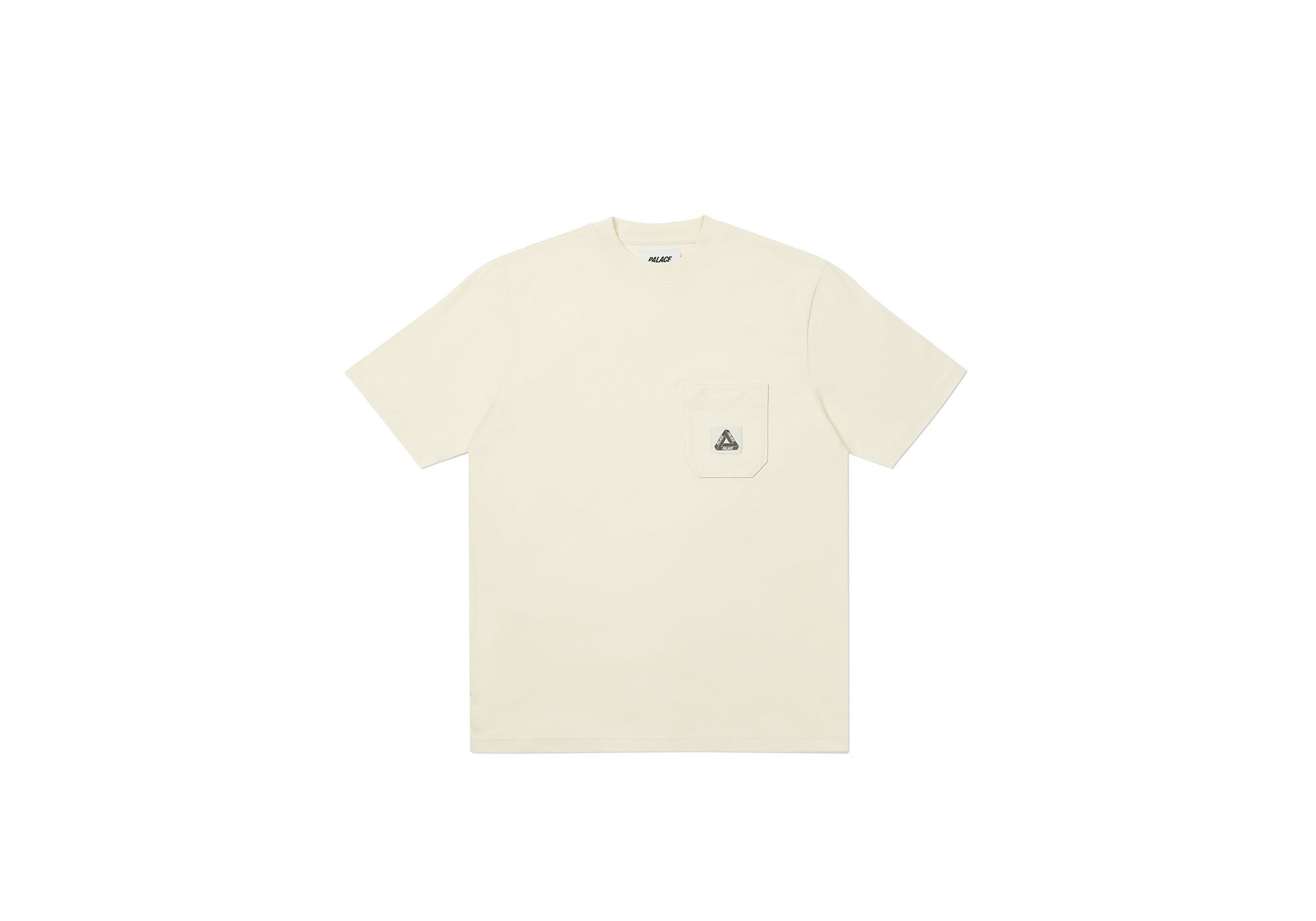 PATCH POCKET T-SHIRT WHITE - 1