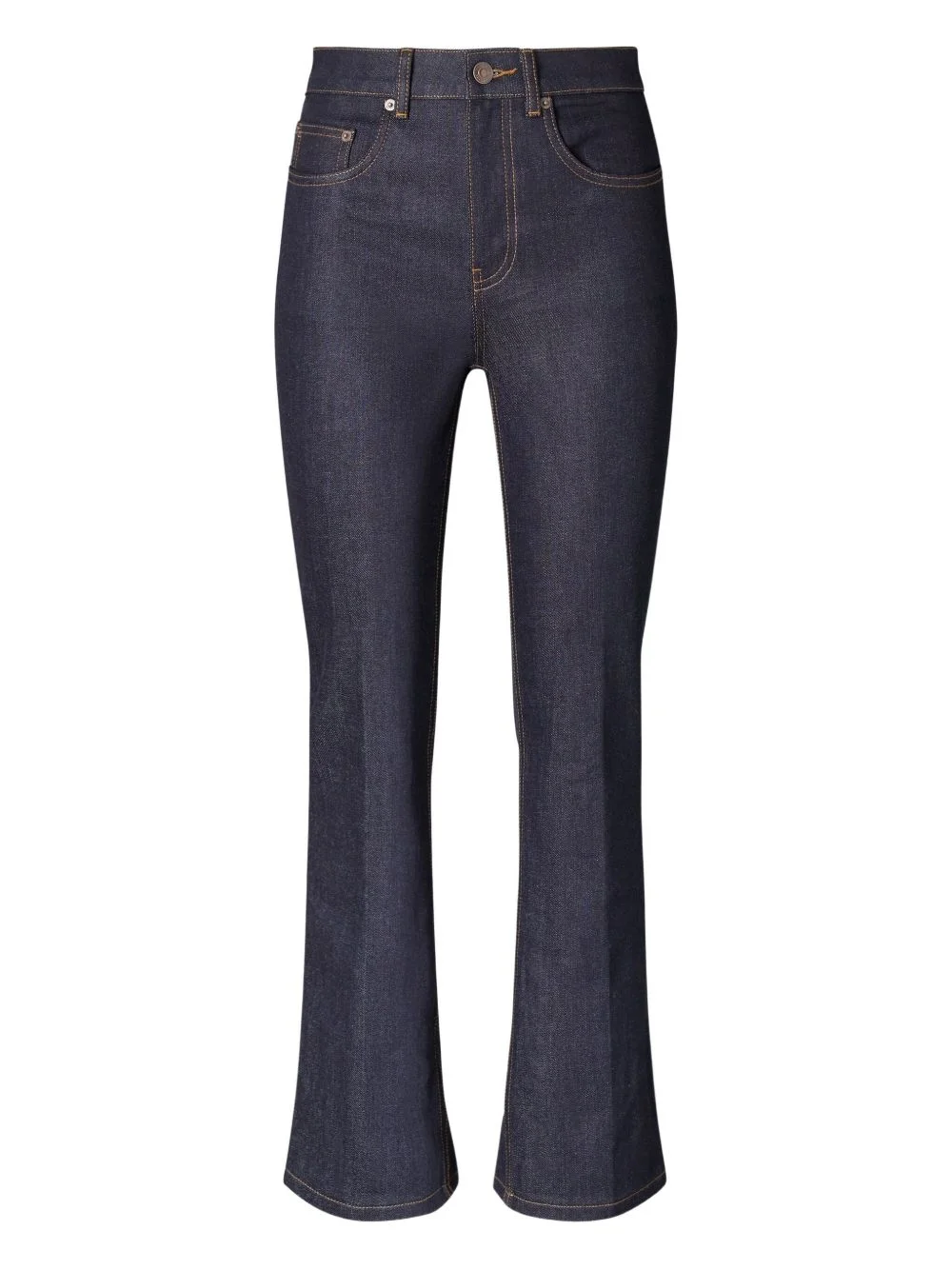 cropped flared jeans - 1