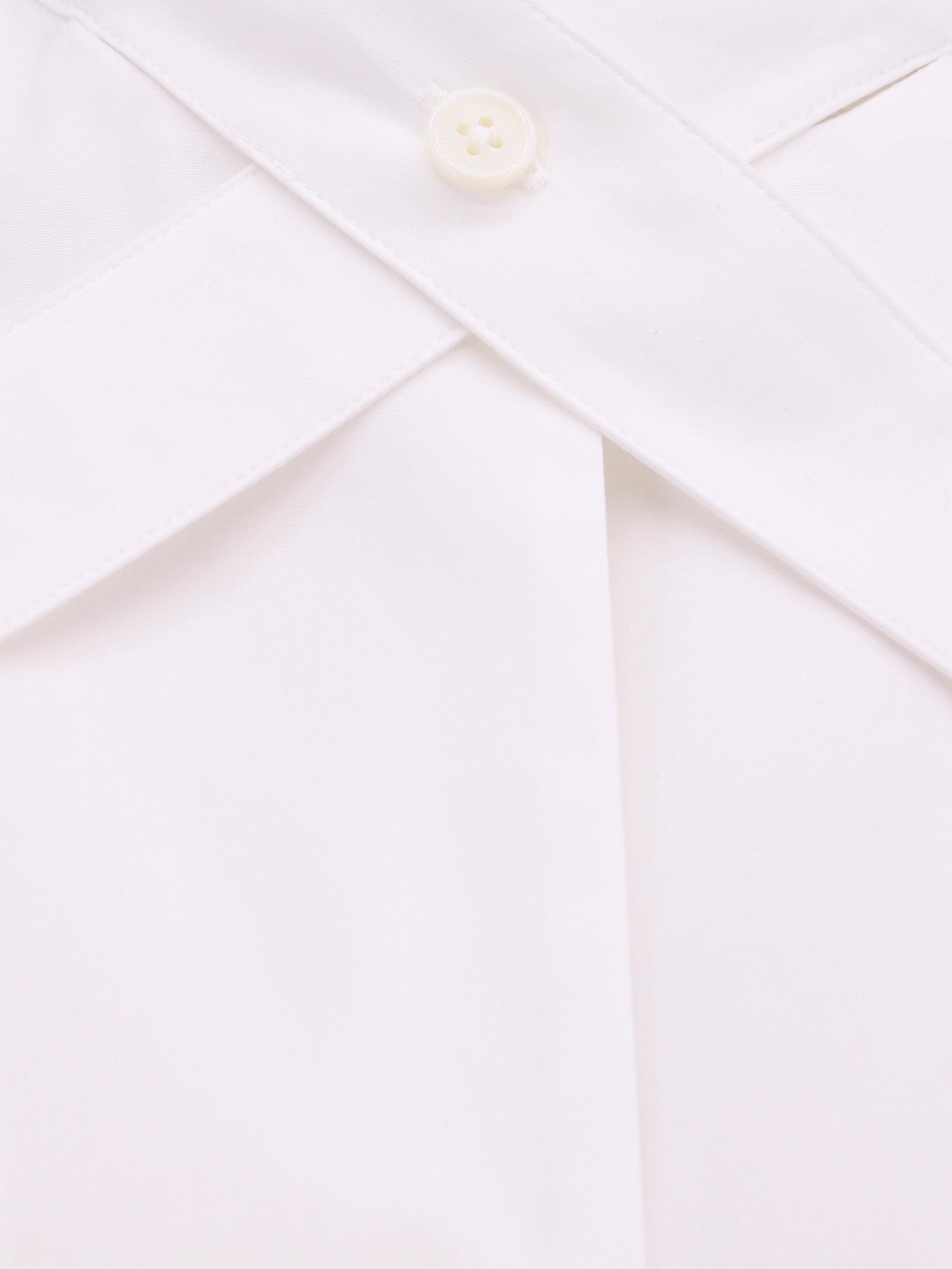 Cotton Shirt With Straps And Metal Buckle - 3