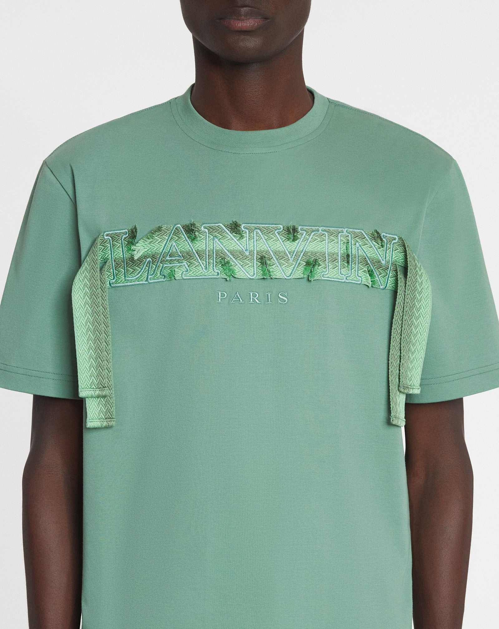 LANVIN CURB LACE T-SHIRT - 5