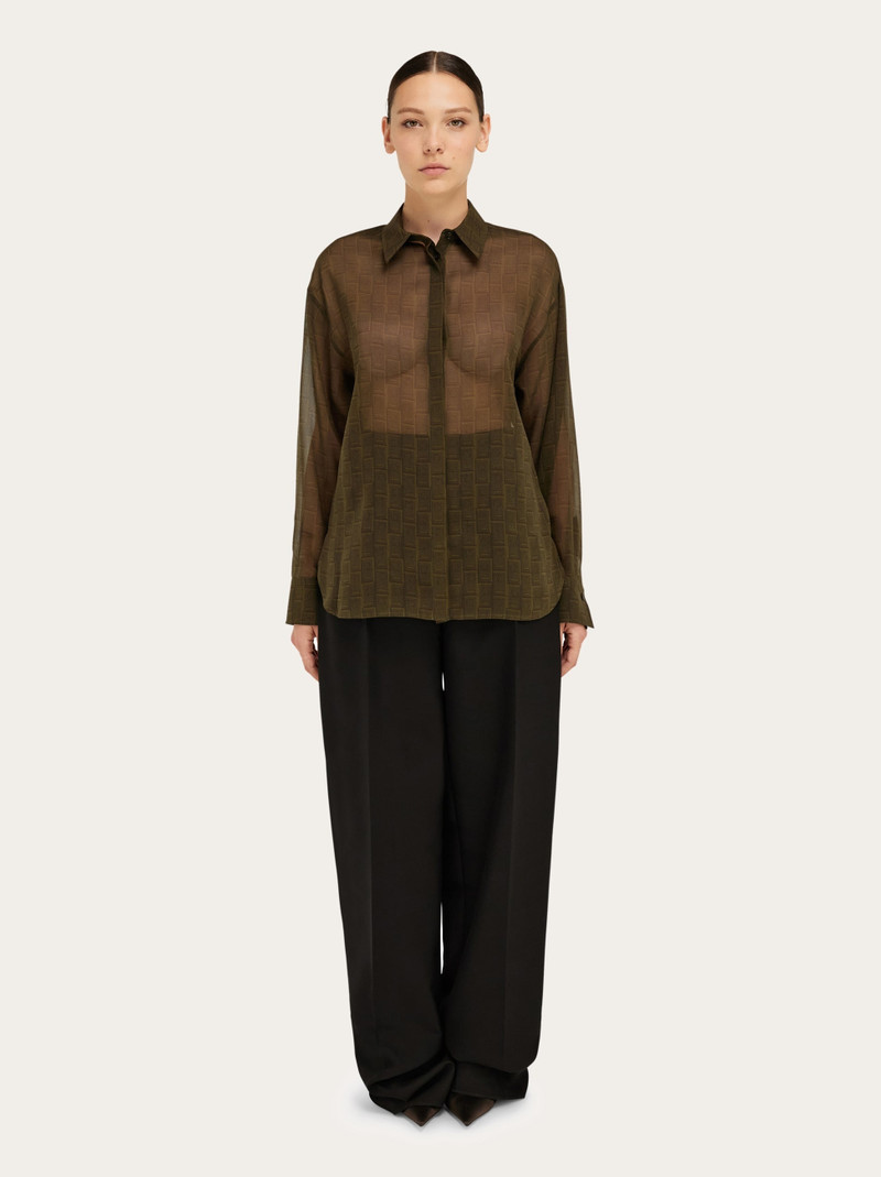 Ferragamo Monogram shirt 6