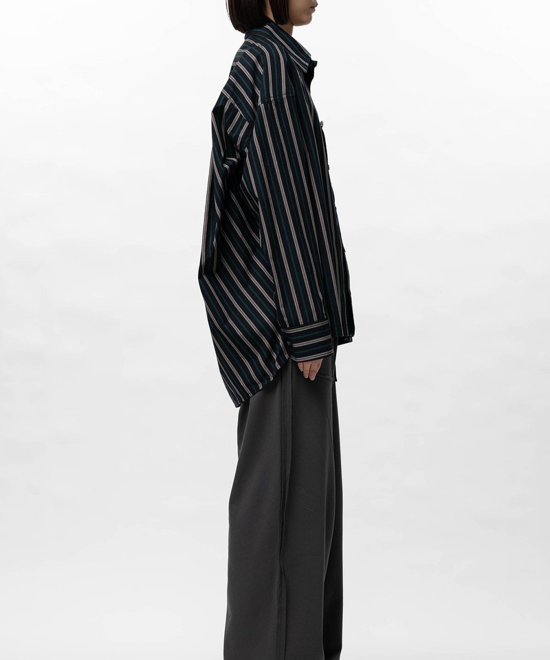 Leon Embroidery Stripe Shirt 13