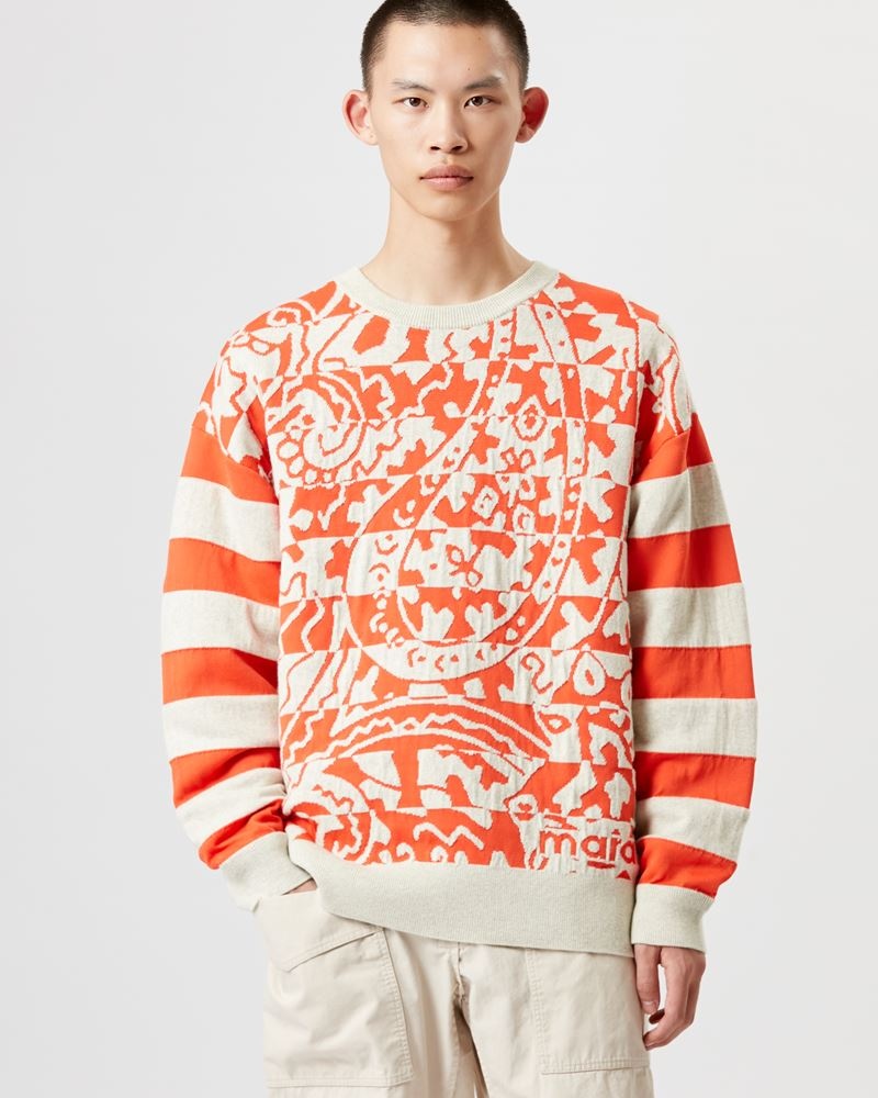SLOAN JACQUARD SWEATER - 4