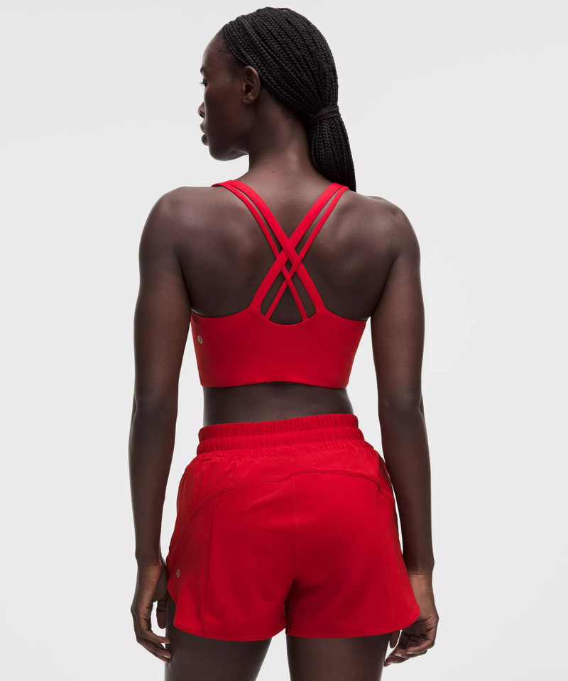 lululemon lululemon Energy Longline Bra Medium Support, B-D Cups *Evolve outlook