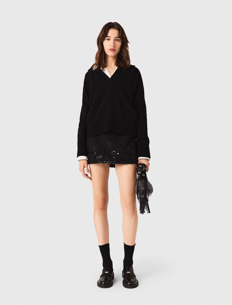 maje Wool-blend sweater outlook
