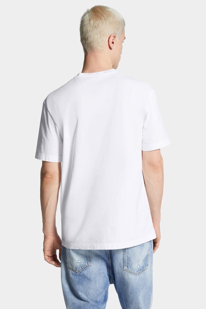 REGULAR FIT DSQUARED2 MILANO T-SHIRT - 4