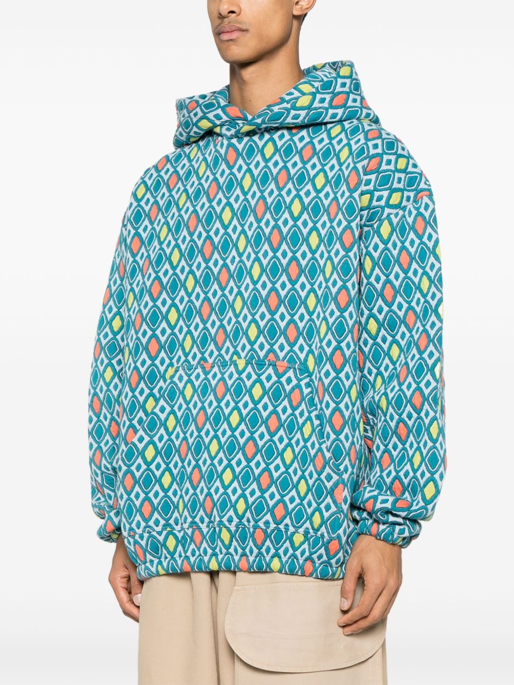 graphic-print hoodie - 3