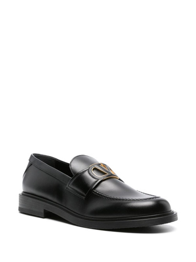 Valentino VLogo leather loafers outlook