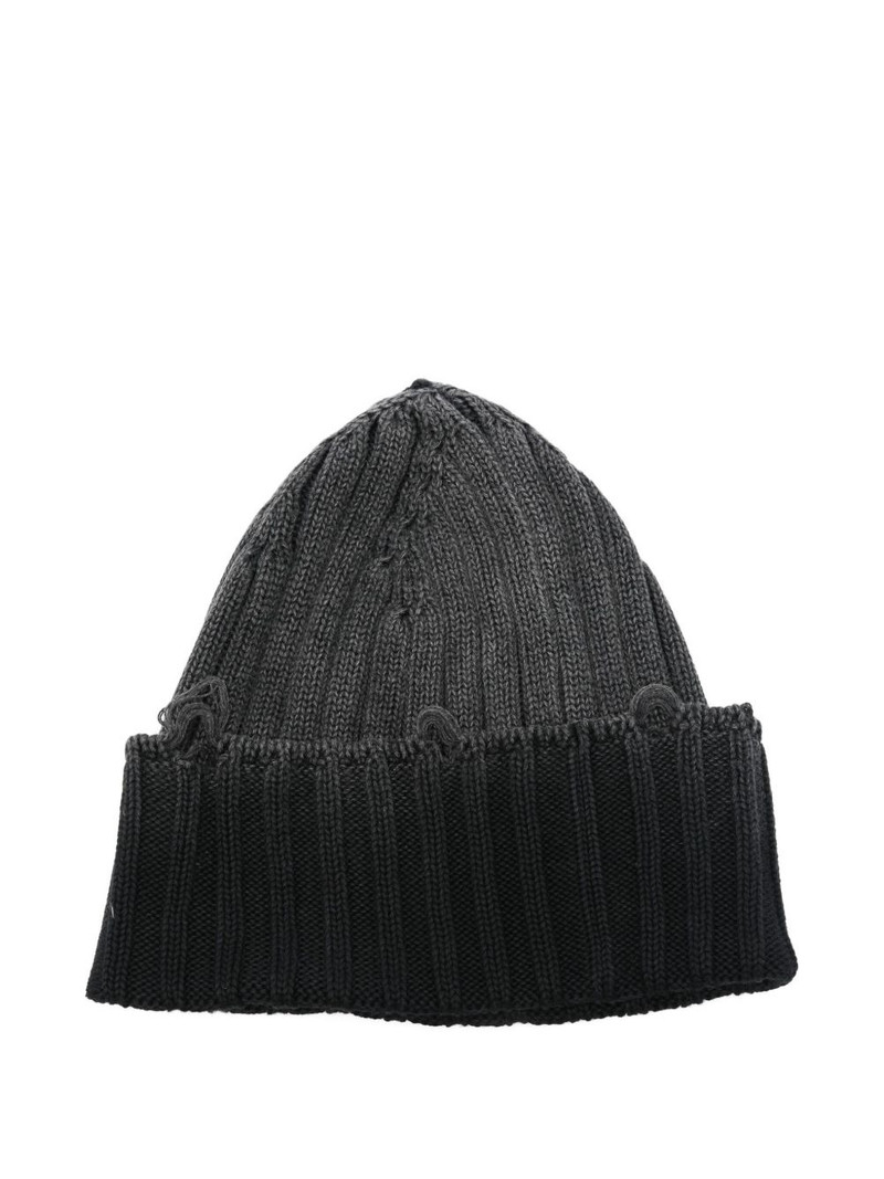 Off-White embroidered-logo beanie outlook