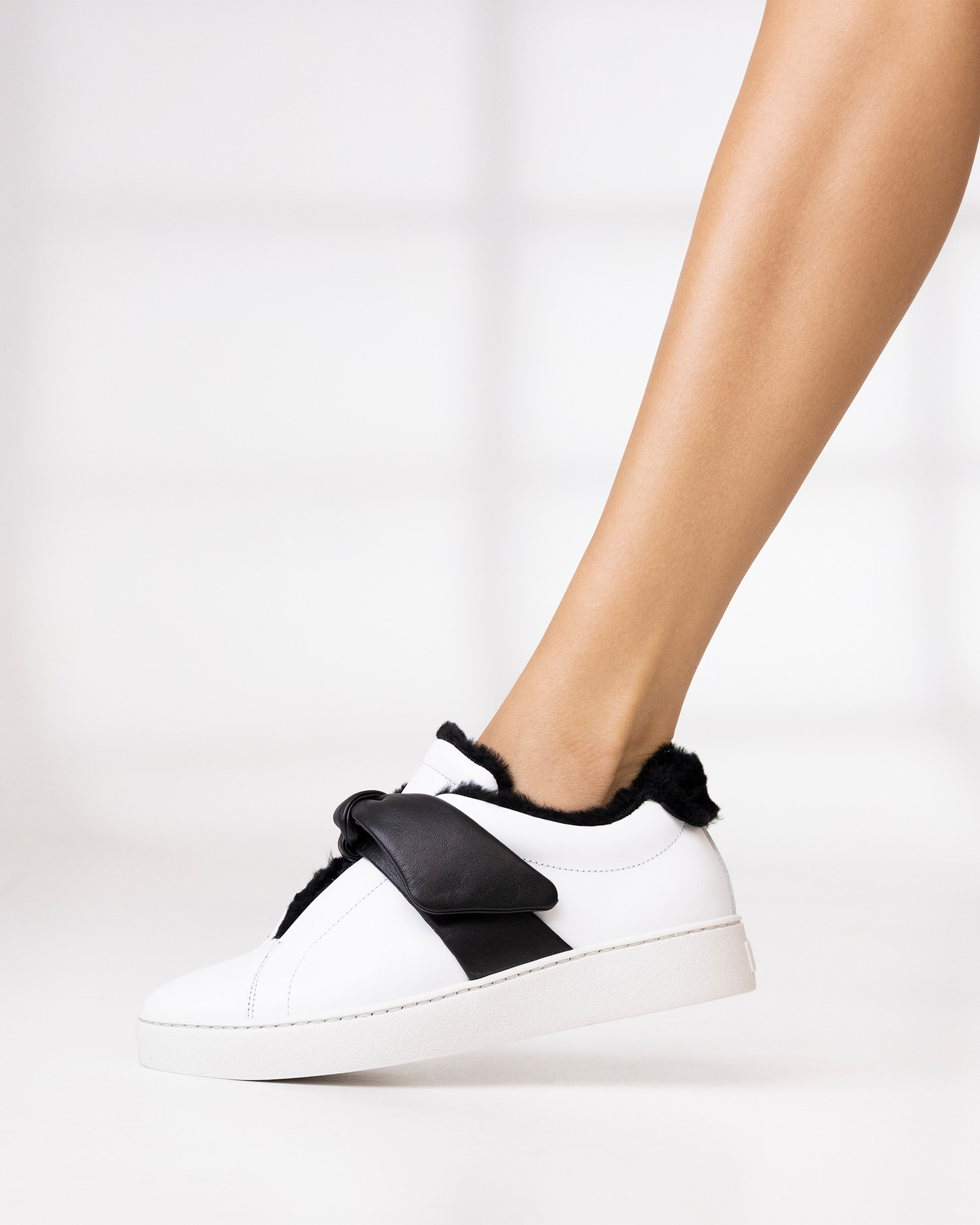 ASYMMETRIC CLARITA SNEAKER MONTONE BLACK - 4