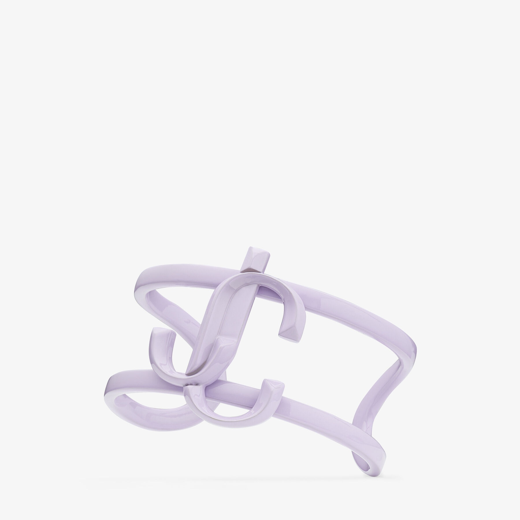 JC Monogram Cuff
Wisteria Metal with Enamel-Finish Monogram Cuff - 3