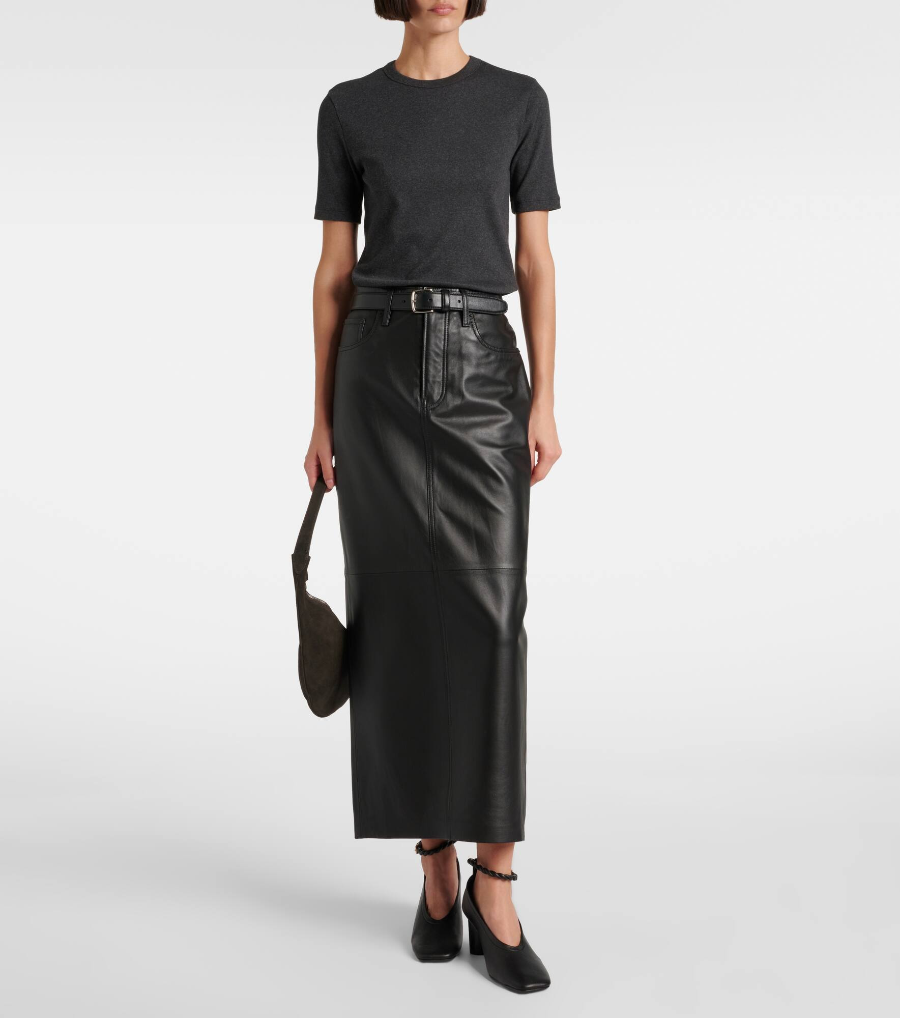 Amos 70 leather pumps - 3