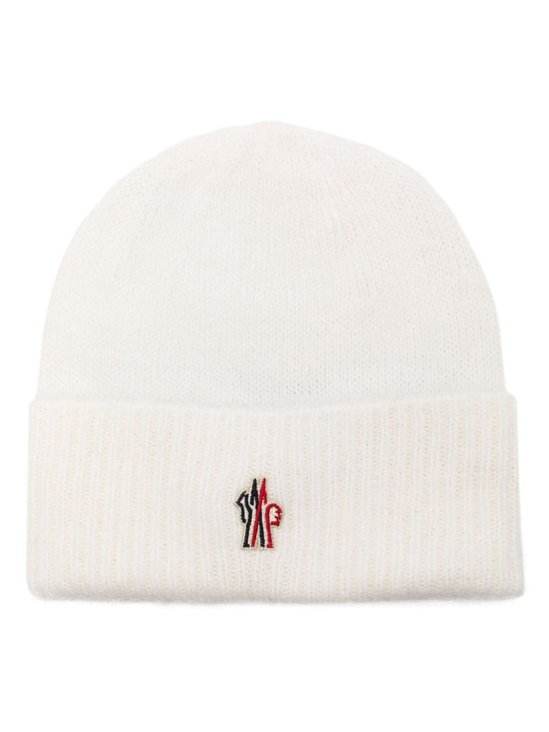 logo-patch beanie 1