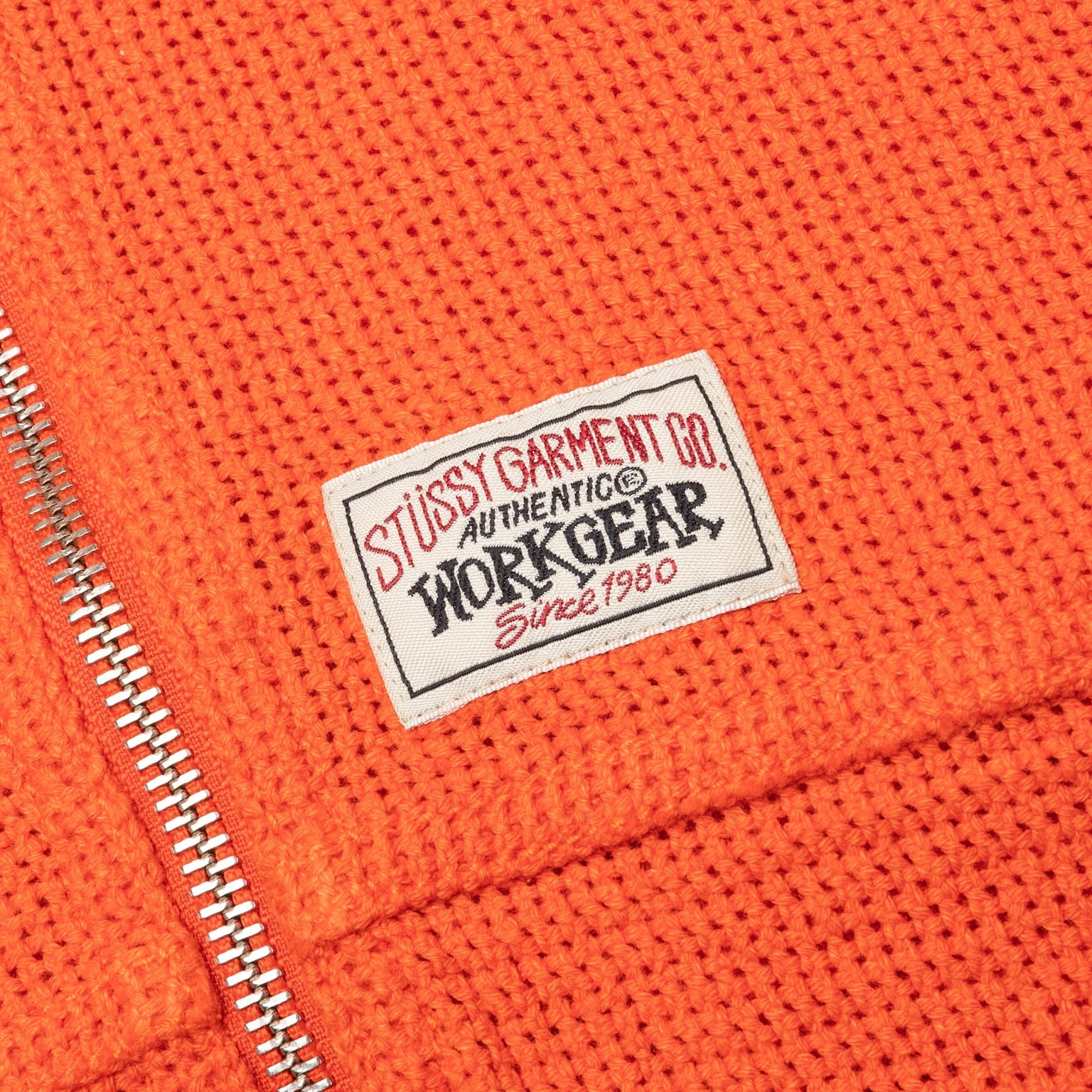 WORK JACKET COTTON MESH - RED ORANGE - 4